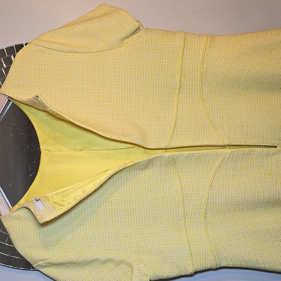 Boden Cotton Knit Texured FullLined Career Office Short Sleeve Shift Dress NWOT - Picture 11 of 16